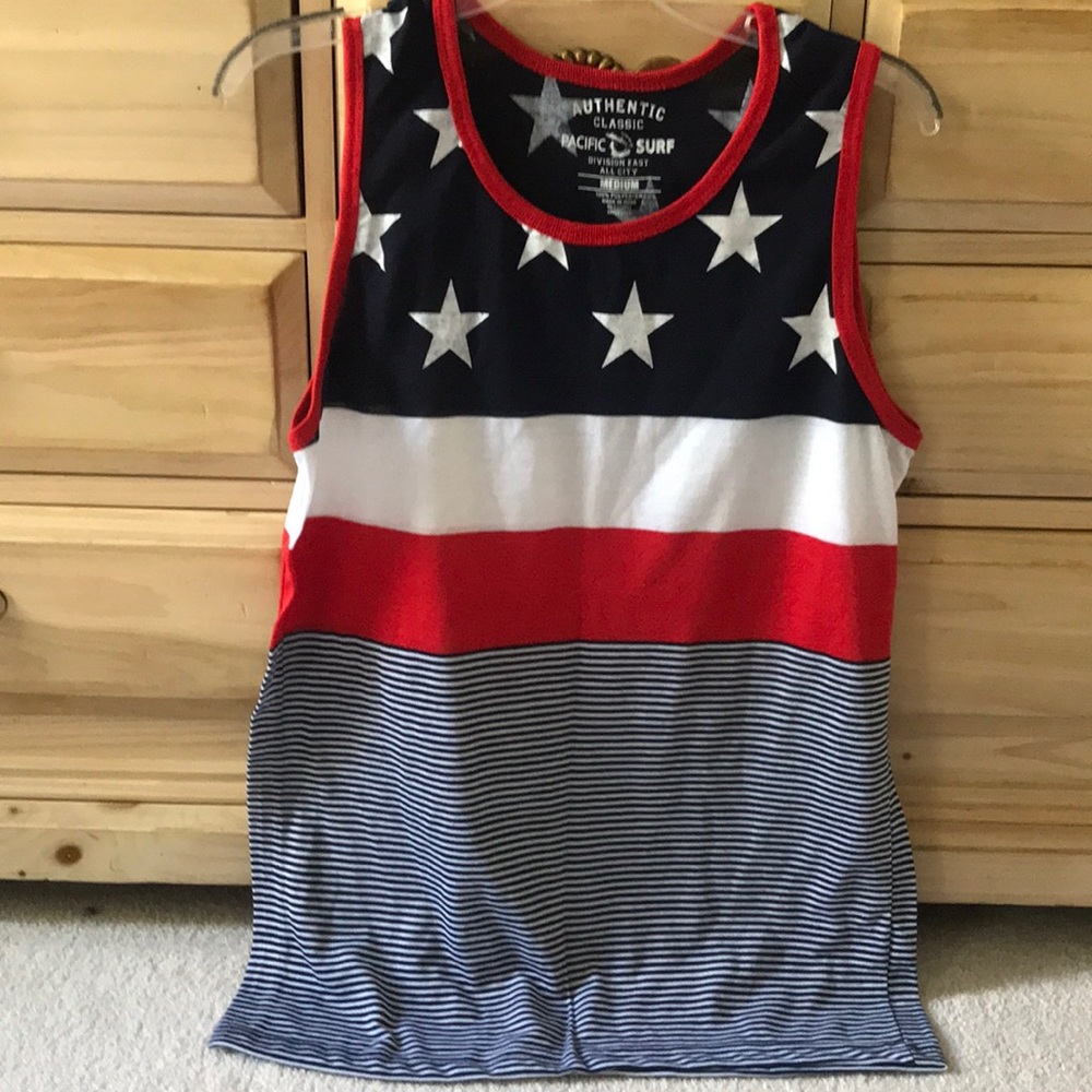 Men’s patriotic tank
